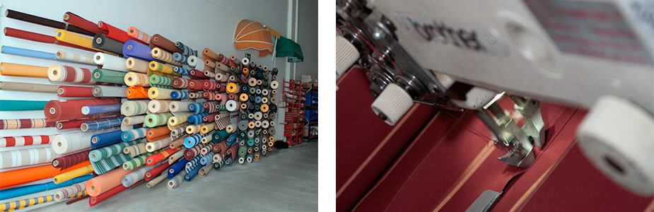Fabricacion de toldos en Badajoz.