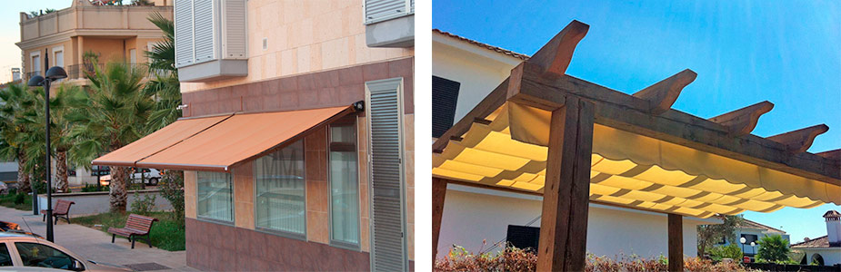 Instalacion de toldos y pergolas en Badajoz.
