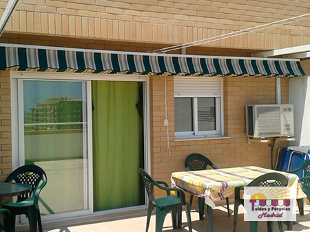 Instalacion de pergolas en Las Rozas de Madrid.