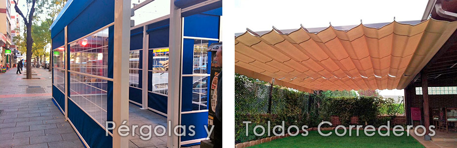 Instalacion de toldos correderos y pergolas en Soria.
